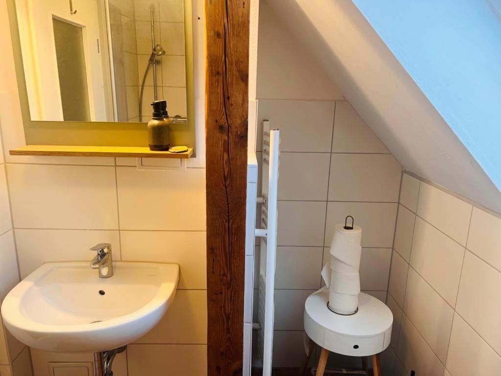 Gemuetliche Wohnung Nahe Des Sees Teterow Buitenkant foto